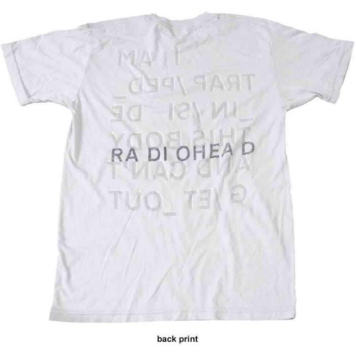 Radiohead - Trapped White Shirt