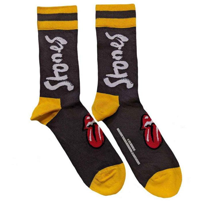 Rolling Stones - Crew Socks (Fits Sizes 7 to 11) - Tongue & Logo - COMING SOON