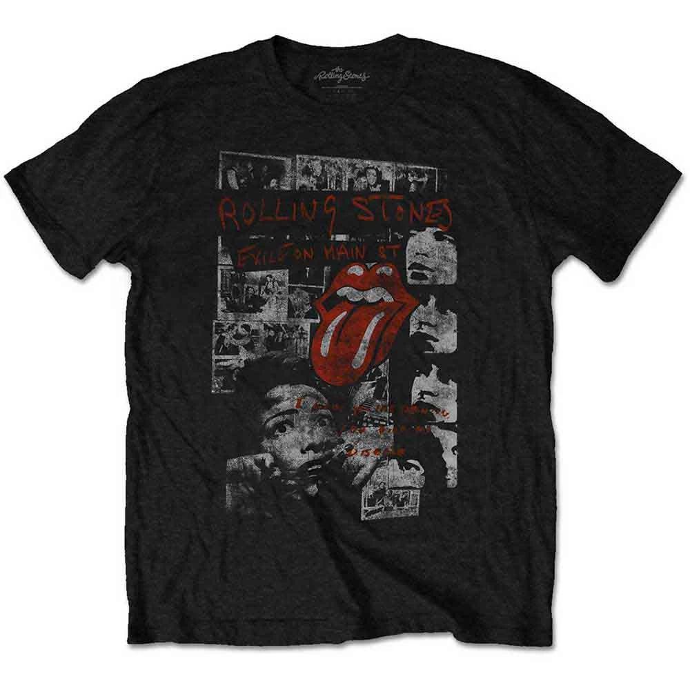 Rolling Stones - Exile Faded Black Shirt - 100% Official Merchandise - COMING SOON