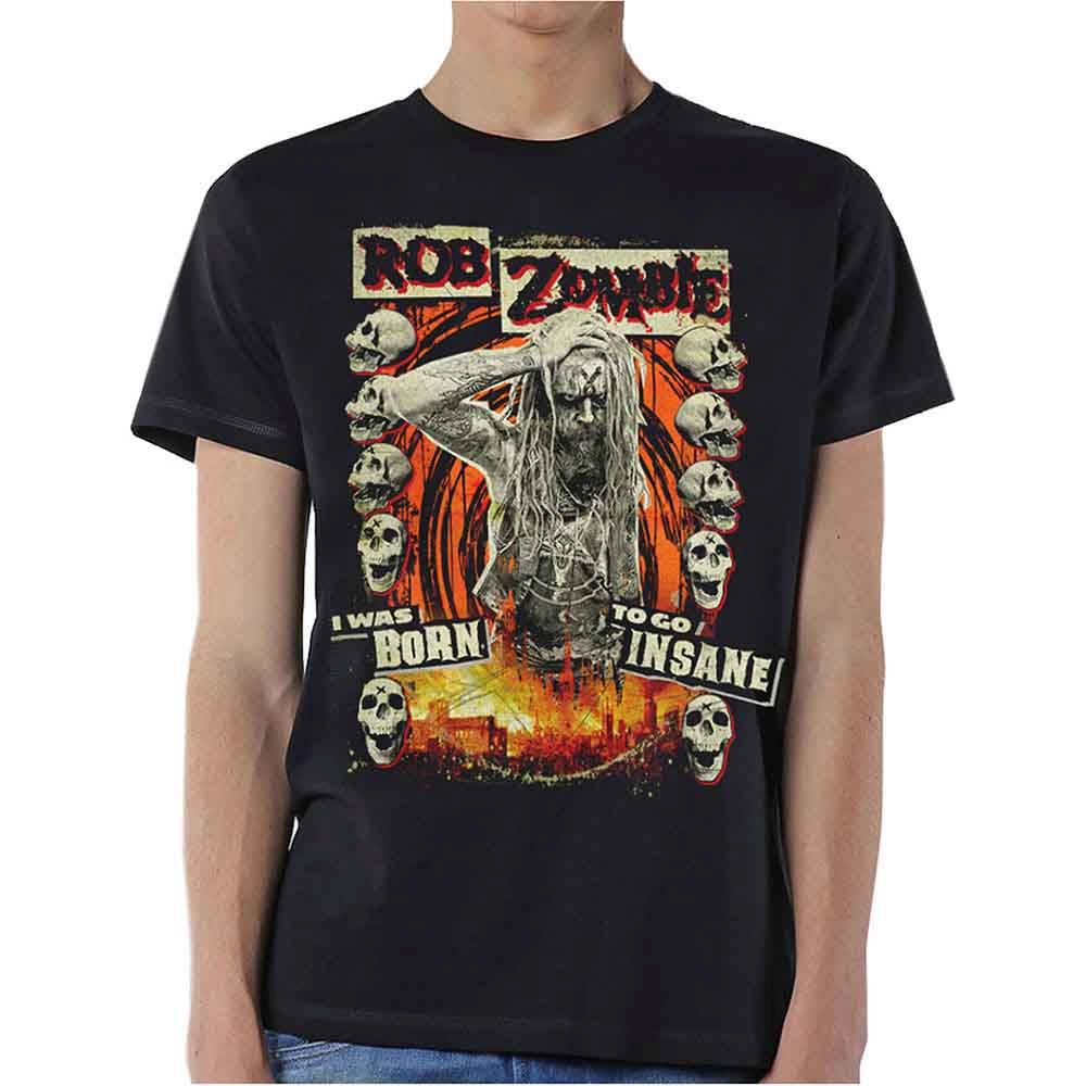 Zombie, Rob - Born To Go Insane Black Shirt