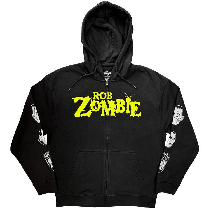 Zombie, Rob - Zip Black Hoodie (You Only Die Twice) - 100% Official Merchandise - COMING SOON