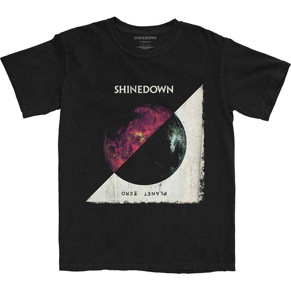 Shinedown - Planet Zero Album Cover Black Shirt - 100% Official Merchandise - COMING SOON