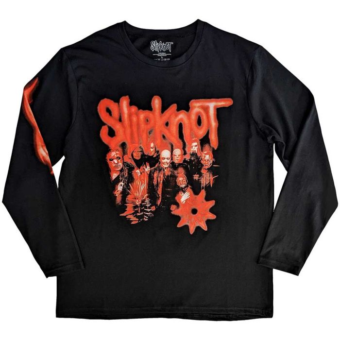 Slipknot - TESF Photo & Tribal S Black Long Sleeve Shirt