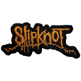 Slipknot - Orange Logo (100mm x 40mm) Sew-On Patch