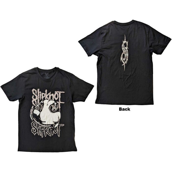 Slipknot T Shirt Chapeltown Rag Glitch Band Logo Nuovo