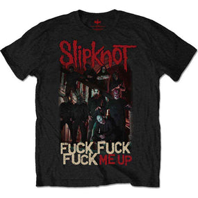 Slipknot - Fuck Me Up (Front Print Only) Black Shirt