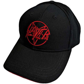 Slayer - Cap (Red Pentagram Logo)