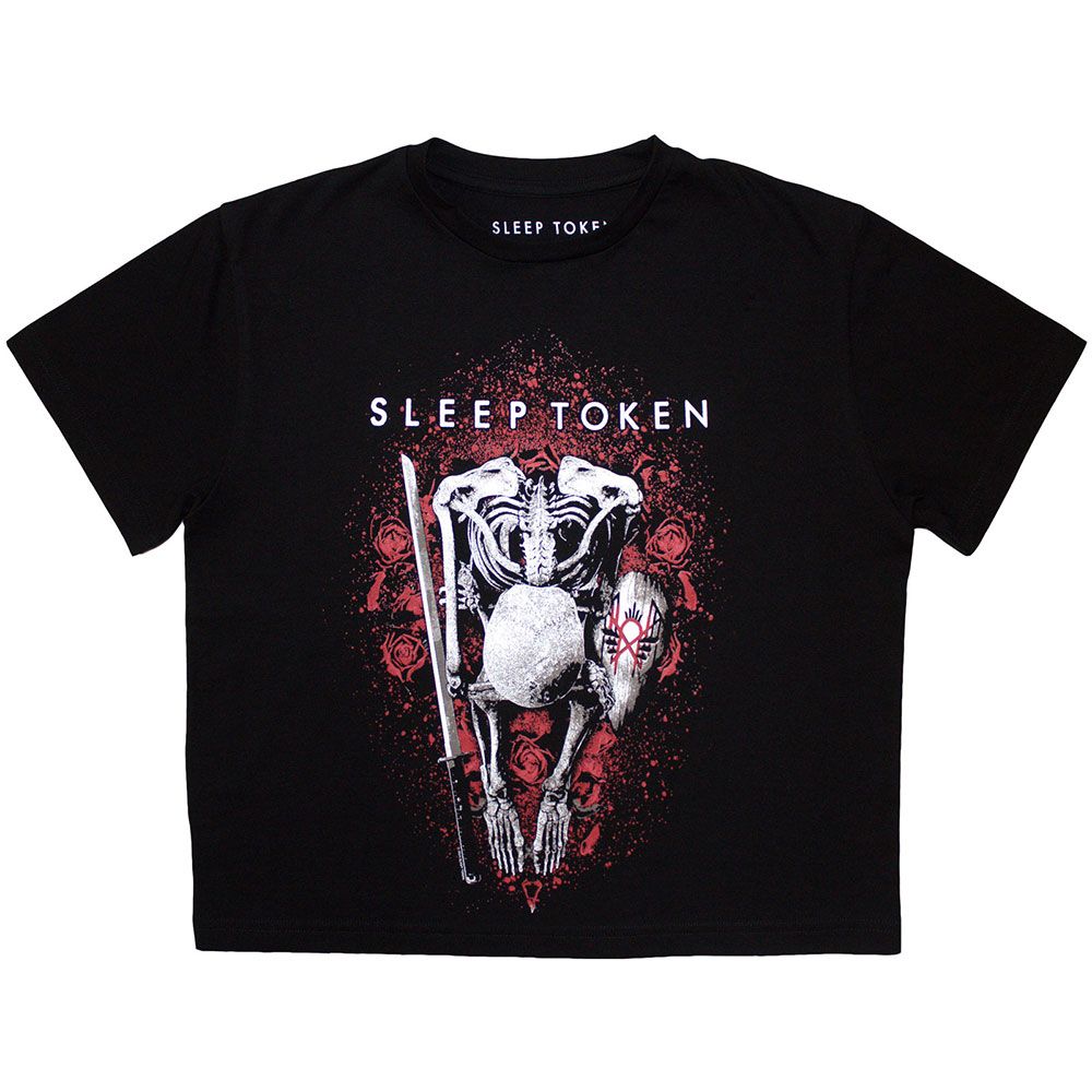 Sleep Token - The Love You Want Womens Black Crop Top