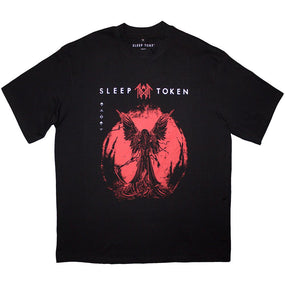 Sleep Token - Winged Death (Limited Edition) Oversize Boxy Black Shirt