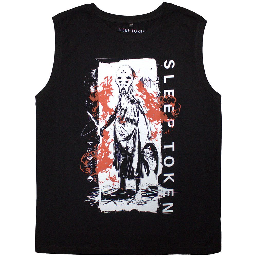 Sleep Token - Euclid Black Tank Singlet