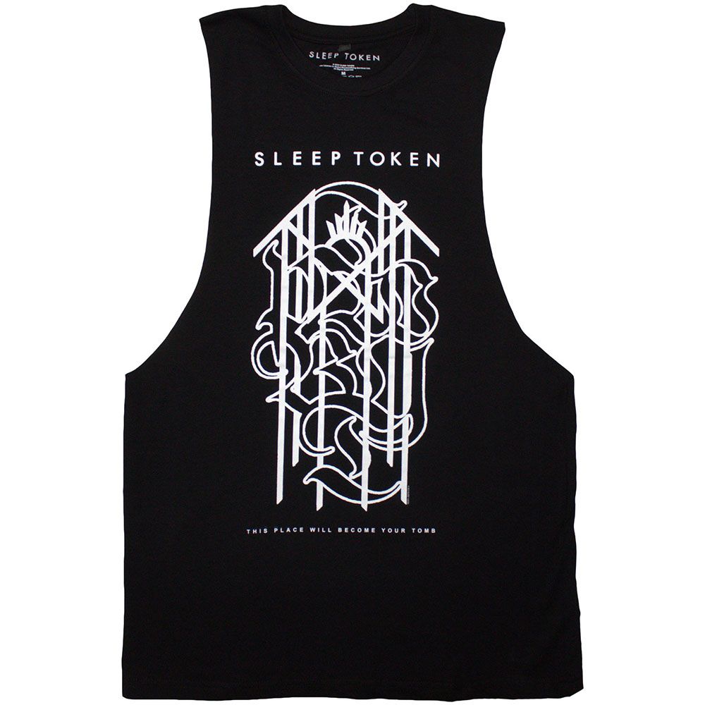 Sleep Token - TPWBYT Sigil Black Tank Singlet