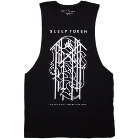 Sleep Token - TPWBYT Sigil Black Tank Singlet