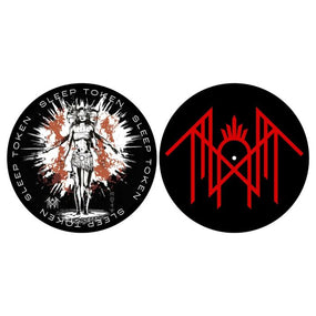 Sleep Token - Turntable Slipmat Pair (Sigil/Rain)