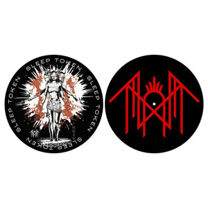Sleep Token - Turntable Slipmat Pair (Sigil/Rain)