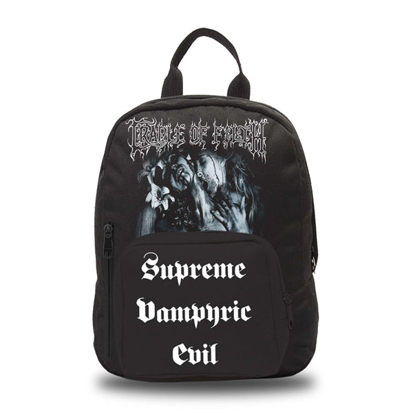 Cradle Of Filth - Mini Back Pack (Supreme Vampyric Evil) 142mm x 12mm x 125mm