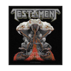 Testament - Brotherhood Of The Snake (90mm x 100mm) Sew-On Patch