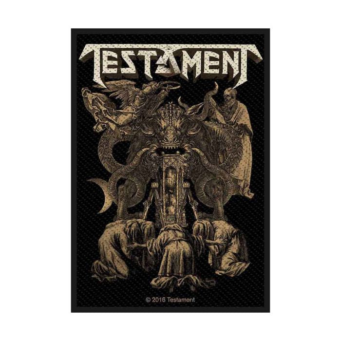 Testament - Demonarchy (75mm x 100mm) Sew-On Patch