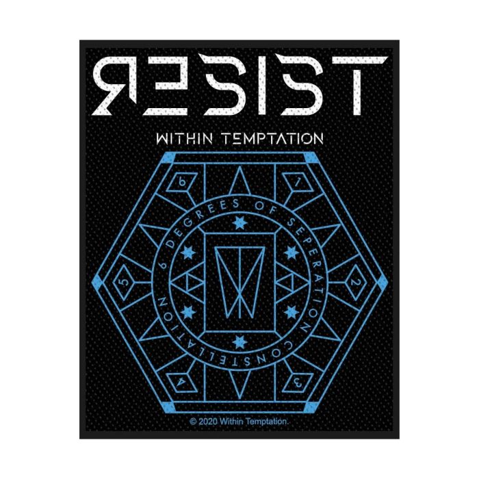Within Temptation - Resist (80mm x 100mm) Sew-On Patch