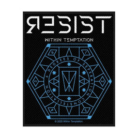 Within Temptation - Resist (80mm x 100mm) Sew-On Patch