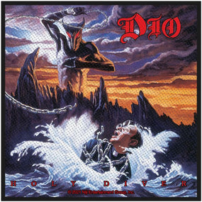Dio - Holy Diver (95mm x 95mm) Sew-On Patch