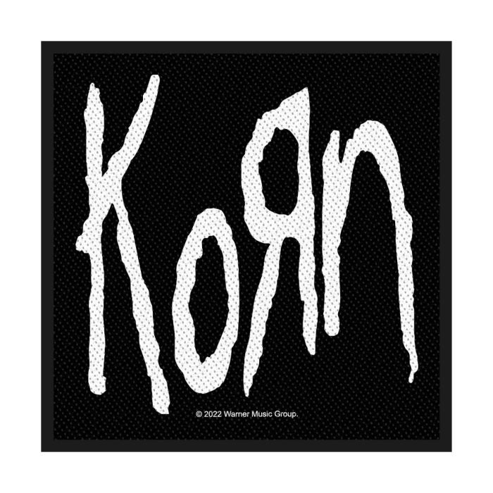 Korn - Logo (100mm x 95mm) Sew-On Patch
