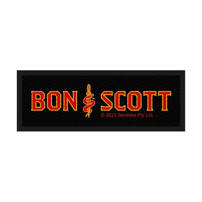 ACDC - Bon Scott Brother Snake (120mm x 35mm) Sew-On Patch