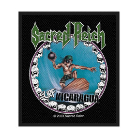Sacred Reich - Surf Nicaragua (75mm x 100mm) Sew-On Patch