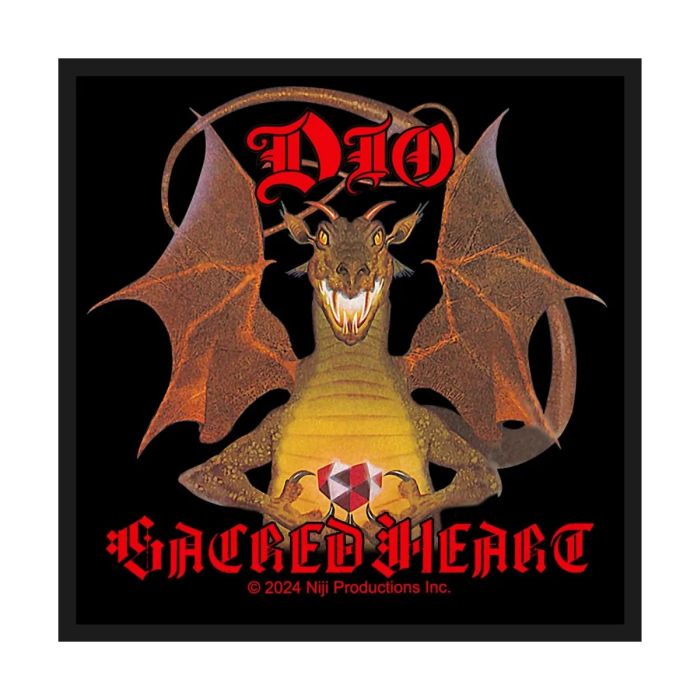 Dio - Sacred Heart (100mm x 95mm) Sew-On Patch