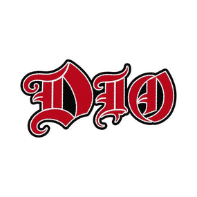 Dio - Logo Cut-Out (95mm x 50mm) Sew-On Patch
