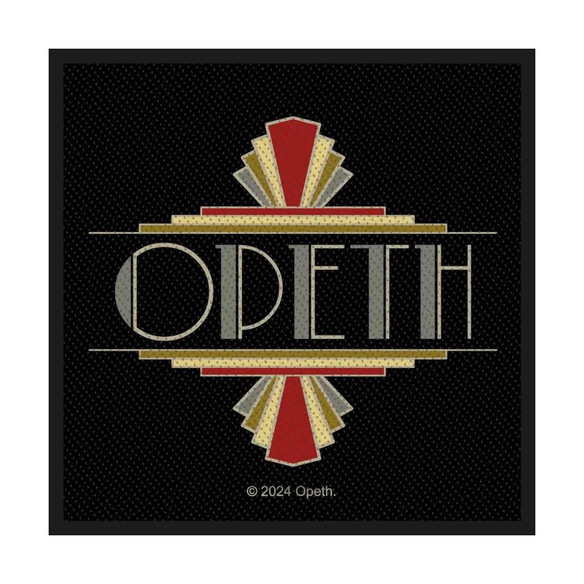 Opeth - Logo Art Deco () Sew-On Patch - COMING SOON