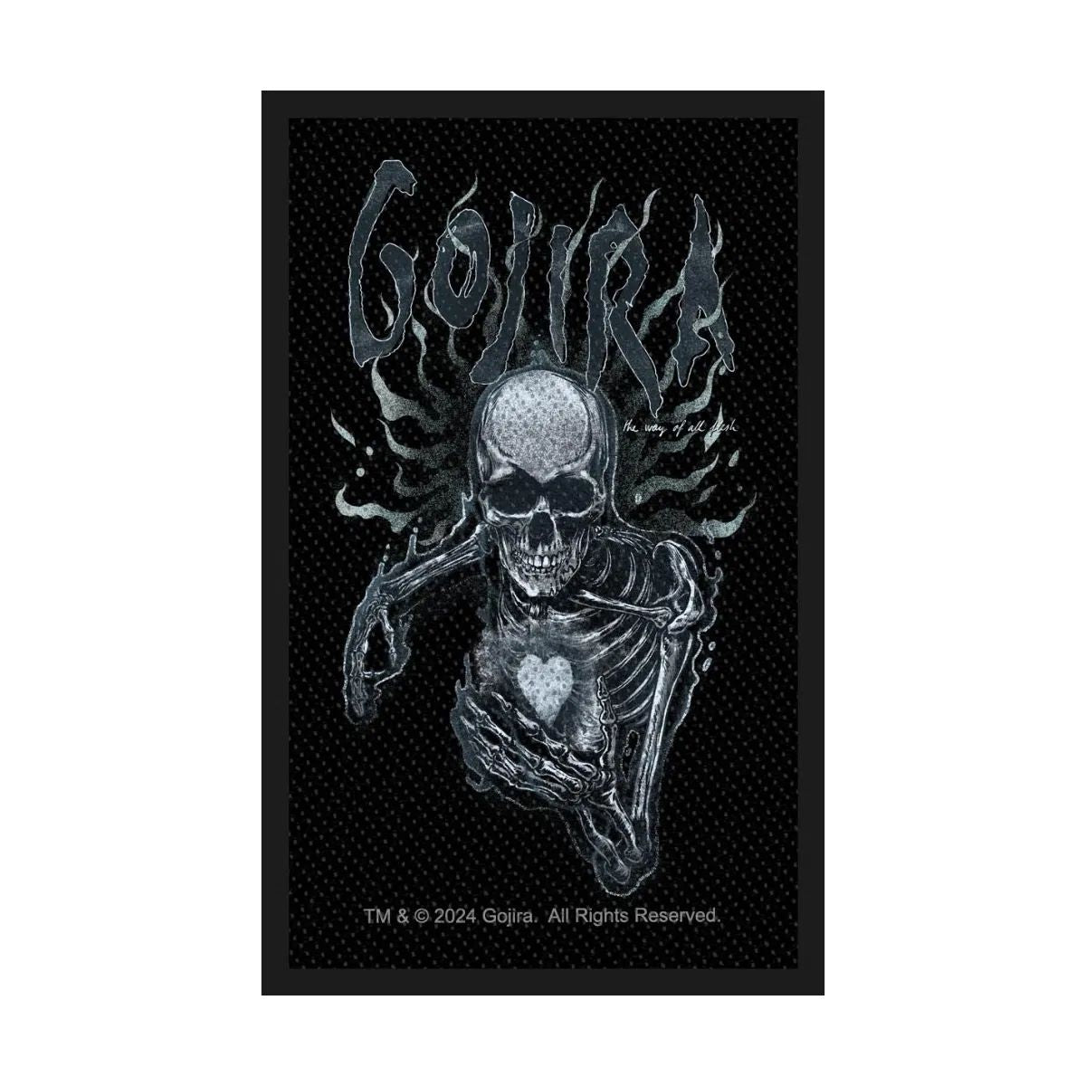 Gojira - The Way Of All Flesh (70mm x 100mm) Sew-On Patch