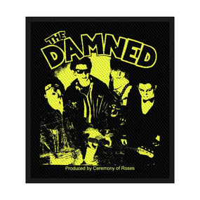 Damned  - Young, Hot, Loud and Stiff (85mm x 100mm) Sew-On Patch