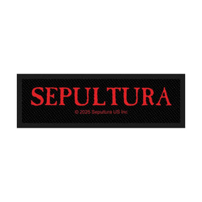 Sepultura - Logo () Sew-On Patch - COMING SOON