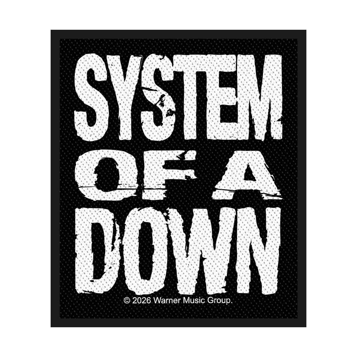 System Of A Down - Logo () Sew-On Patch - COMING SOON