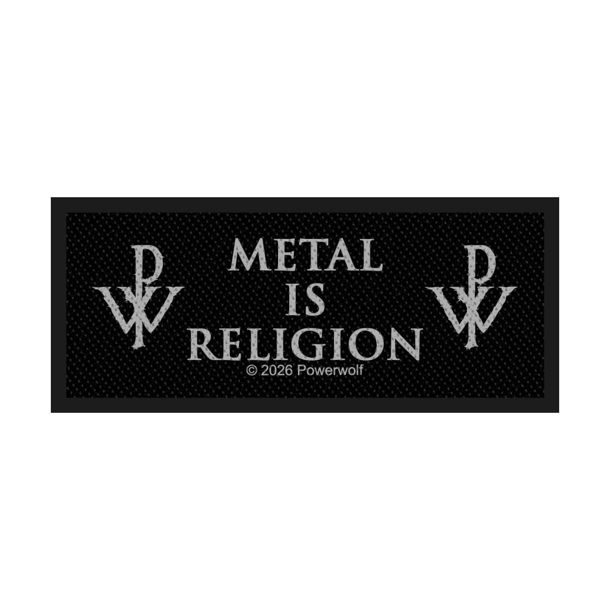 Powerwolf - Metal Is Religion () Sew-On Patch - COMING SOON
