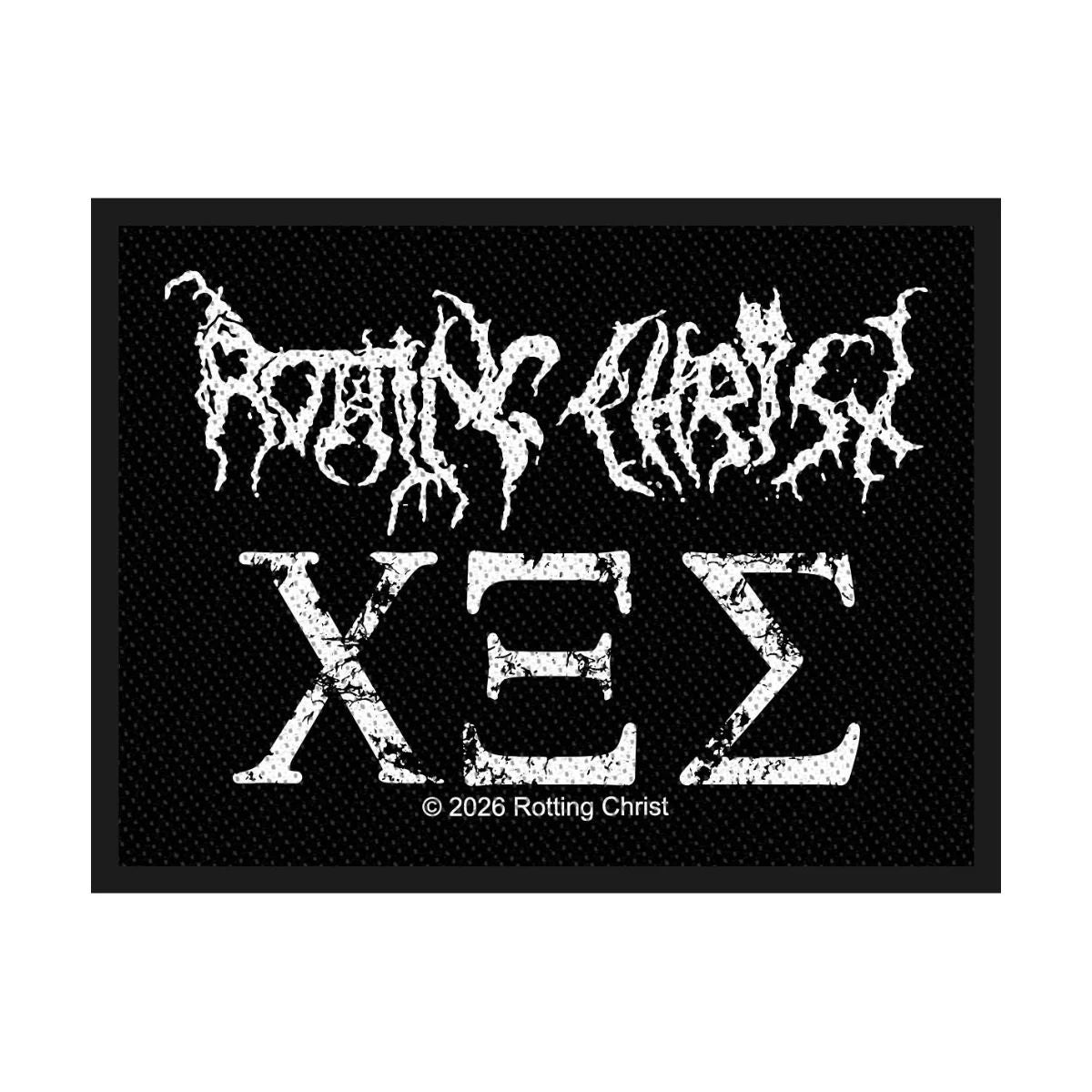 Rotting Christ - Logo 666 () Sew-On Patch - COMING SOON