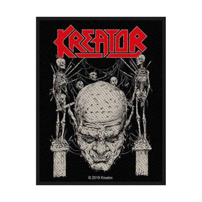 Kreator - Coma Of Souls Skull (80mm x 100mm) Sew-On Patch