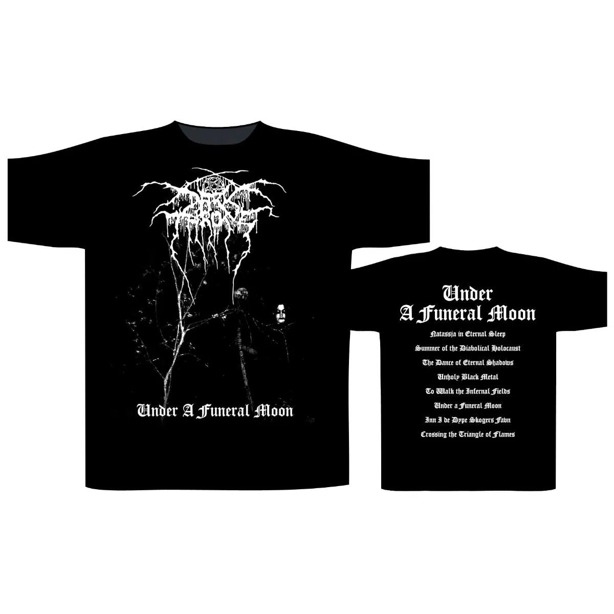 Darkthrone - Under A Funeral Moon Black Shirt