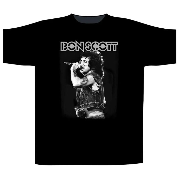 ACDC - Bon Scott Black Shirt