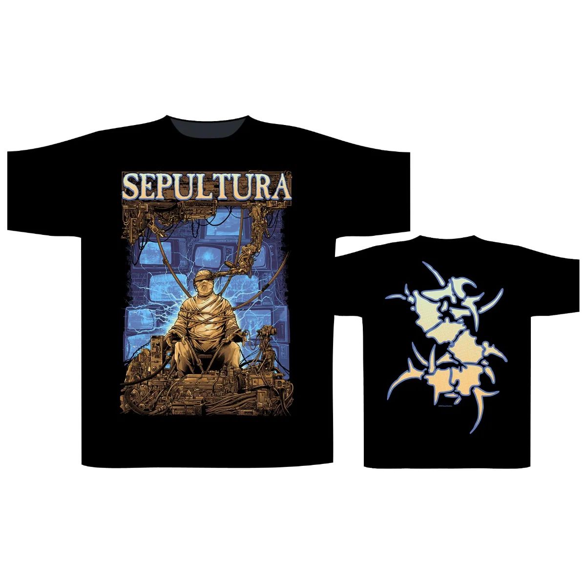 Sepultura - Chaos A.D. Black Shirt - 100% Official Merchandise - COMING SOON