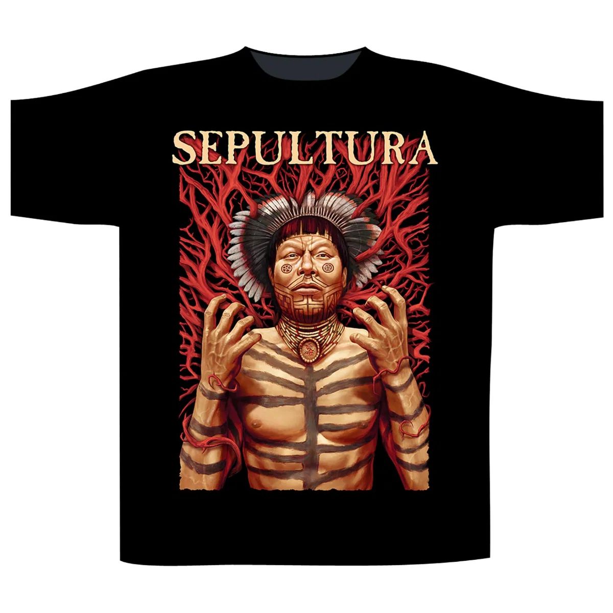 Sepultura - Roots Black Shirt - 100% Official Merchandise - COMING SOON
