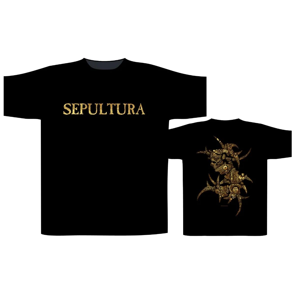 Sepultura - Discography Black Shirt - 100% Official Merchandise - COMING SOON