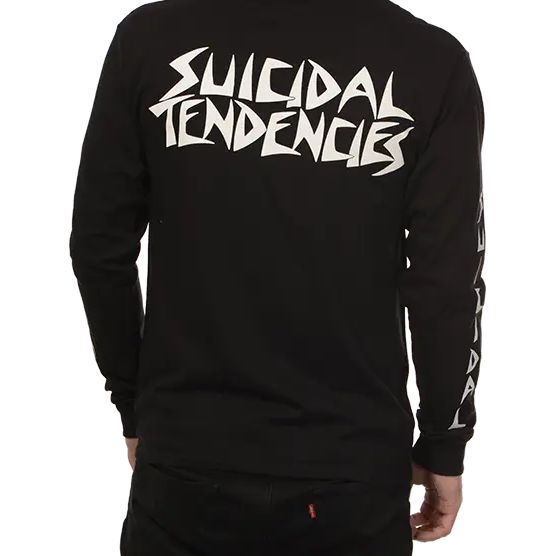 Suicidal Tendencies - Logo Black Long Sleeve Shirt - 100% Official Merchandise - COMING SOON