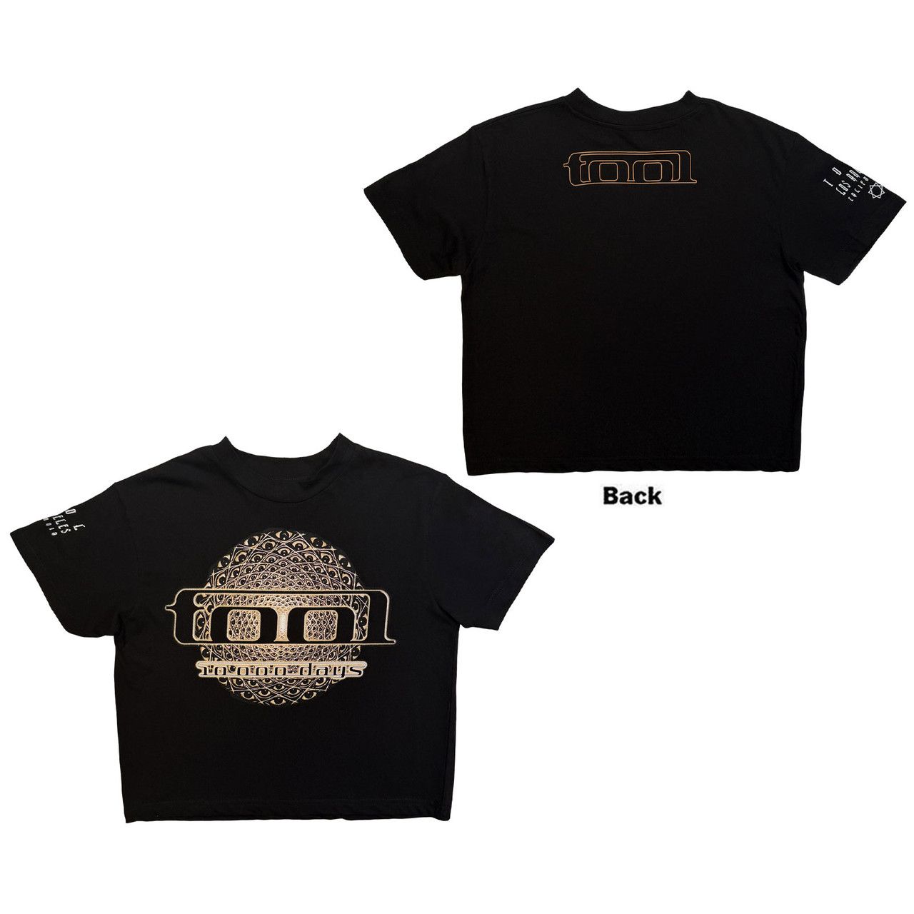 Tool - Geo Eye Womens Black Crop Top - 100% Official Merchandise - COMING SOON