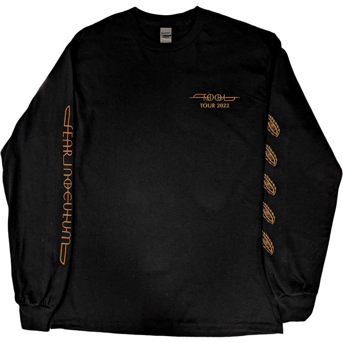 Tool - Fear Inoculum Tour 2022 Long Sleeve Black Shirt