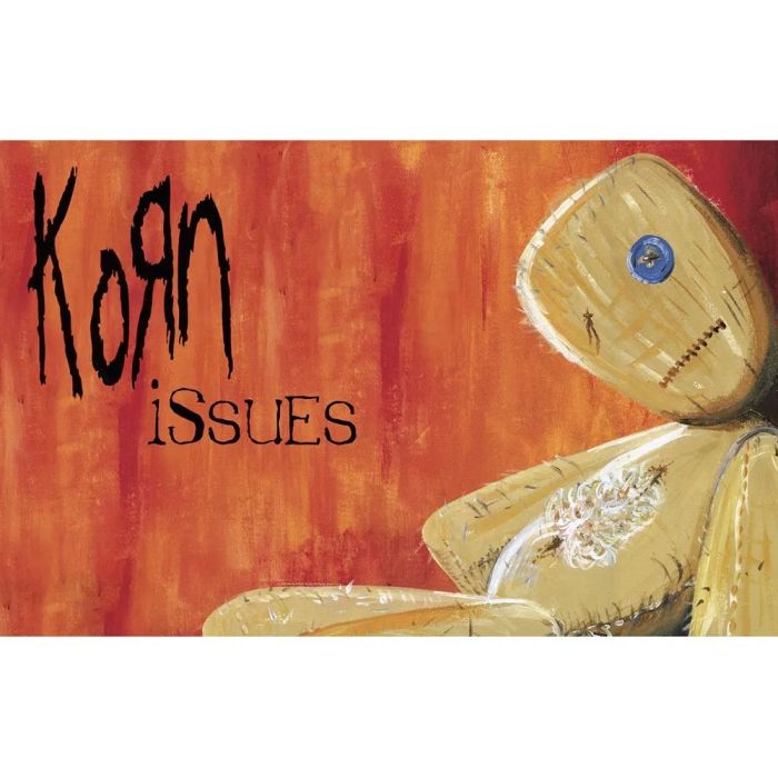 Korn - Premium Textile Poster Flag (Issues) 104cm x 66cm