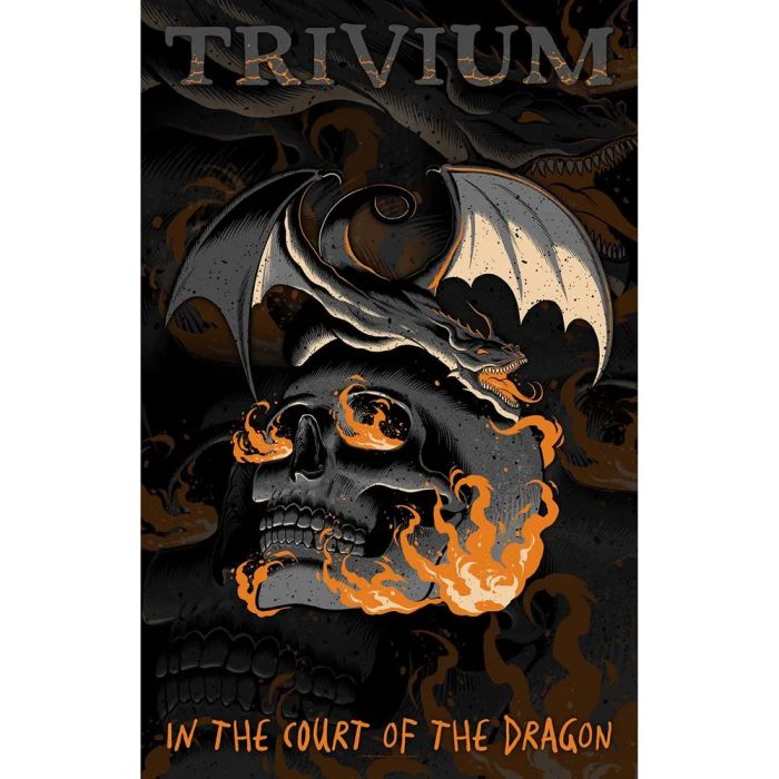 Trivium - Premium Textile Poster Flag (In The Court Of The Dragon) 104cm x 66cm