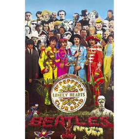 Beatles - Premium Textile Poster Flag (Sgt Pepper) 104cm x 66cm