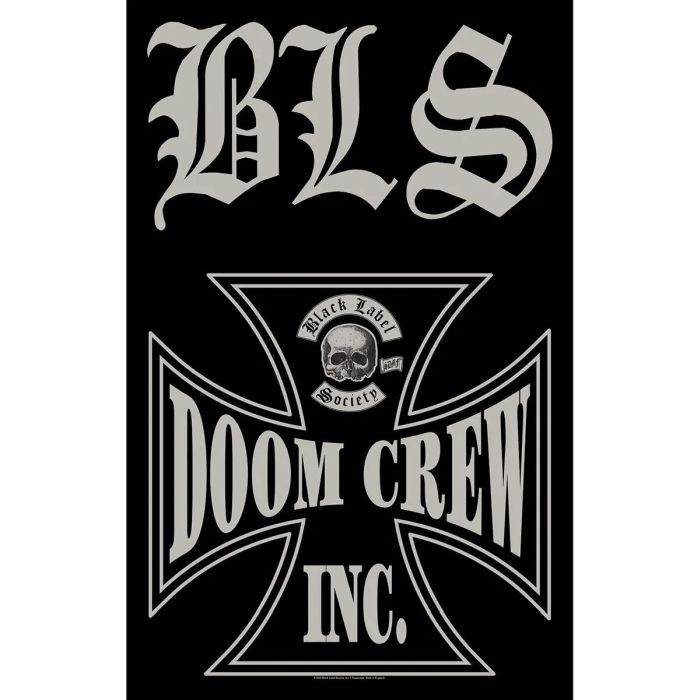 Black Label Society - Premium Textile Poster Flag (Doom Crew) 104cm x 66cm