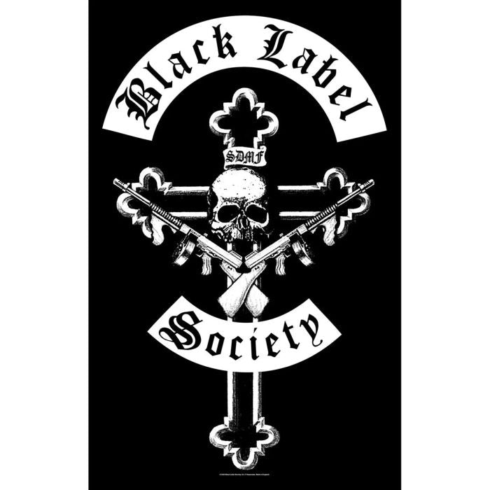 Black Label Society - Premium Textile Poster Flag (Mafia) 104cm x 66cm